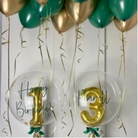 Bunch Balloon Ink Green Jungle Theme Latex Balloon Wedding Birthday Party Decoration Festival Celebration Supplies