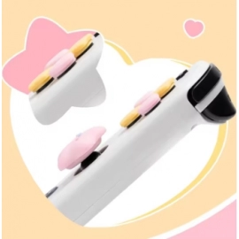 Cute Star Love Silicone Soft D-pad Cross Button ABXY Key Sticker Skin Case For Switch Oled NS Joy-con Thumb Stick Grip Cap Cover