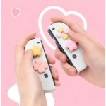 Cute Star Love Silicone Soft D-pad Cross Button ABXY Key Sticker Skin Case For Switch Oled NS Joy-con Thumb Stick Grip Cap Cover