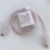 3D Pink Bow Cable Charger Protector Cover For IPhone IPad 18W 20W Original Charger New Data Line Spiral Winder Protective