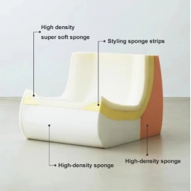 Sleep Tatami Single Small Lazy Sofa Caterpillar Balcony Reclining Leisure Chair Net Red Bedroom Can Lie