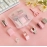 Mini Stapler Staple Punch Hole Tape Machine Set Ins Multifunction StationeryScrapbook Tool Box Office School Student Supplies